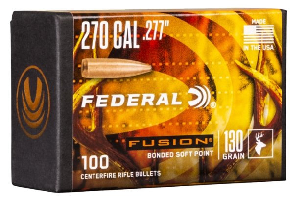 Picture of Federal Fusion Component 270 Win .277 130 Gr Fusion Soft Point 