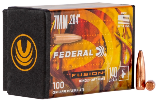 Picture of Federal Fusion Component 7Mm .284 140 Gr Fusion Soft Point 