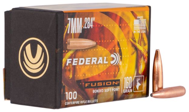 Picture of Federal Fusion Component 7Mm .284 160 Gr Fusion Soft Point 