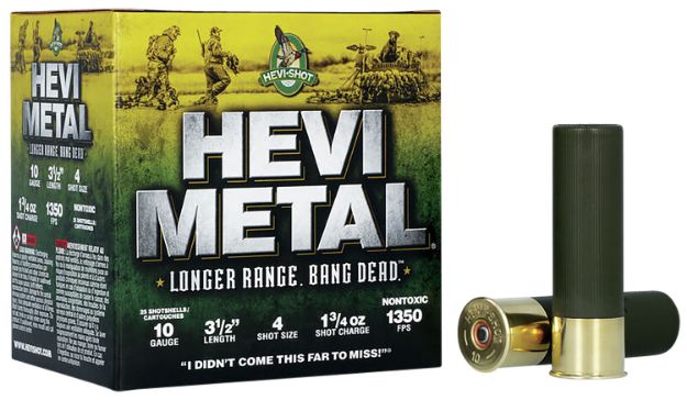 Picture of Hevi-Metal Hevi-Metal Longer Range 10 3.50" 1 3/4 Oz 4 Shot 25 Per Box/ 10 Cs 