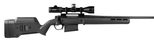 Picture of Magpul Hunter 700 Stock Fixed With Aluminum Bedding & Adjustable Comb Black Synthetic For Remington 700 La 