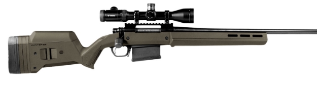 Picture of Magpul Hunter 700 Stock Fixed With Aluminum Bedding & Adjustable Comb Od Green Synthetic For Remington 700 La 