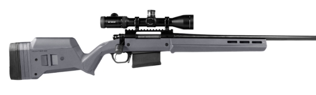 Picture of Magpul Hunter 700 Stock Fixed With Aluminum Bedding & Adjustable Comb Stealth Gray Synthetic For Remington 700 La 