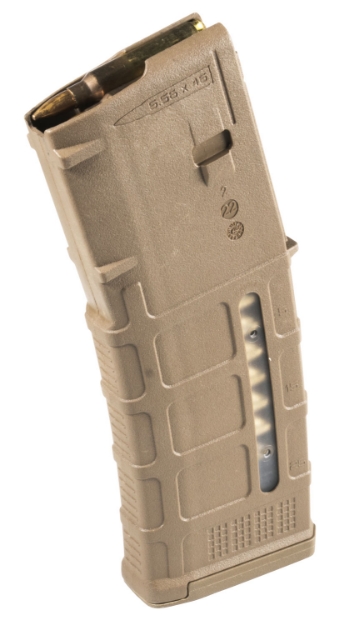 Picture of Magpul Pmag Gen M3 Coyote Tan Detachable With Capacity Window 30Rd 223 Rem, 5.56X45mm Nato For Ar-15, M16, M4 