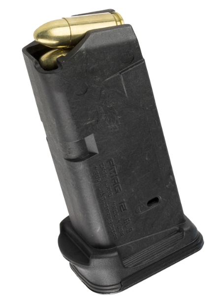 Picture of Magpul Pmag Gl9 Black Detachable 12Rd 9Mm Luger For Glock 26 