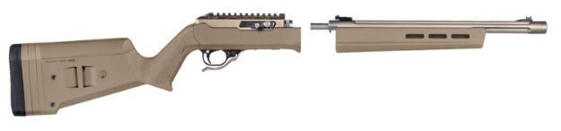 Picture of Magpul Hunter X-22 Stock Fixed Adjustable Comb Flat Dark Earth Synthetic For Ruger 10/22 Takedown 