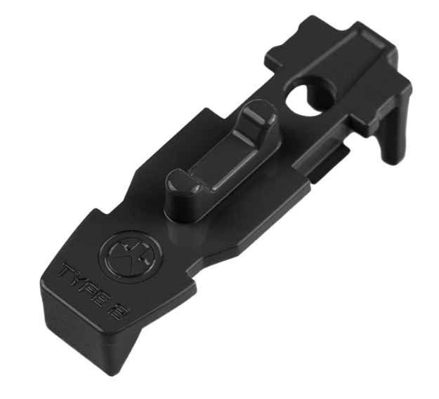 Picture of Magpul Tactile Lock-Plate Type 2 Made Of Polymer With Black Finish & 1/8" Double Ridge For Pmag 10/20/30 Ar/M4 Gen M3 & Pmag Ar 300 B Gen M3 Floor Plates 5 Per Pack 