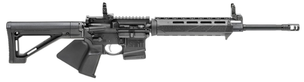 Picture of Springfield Armory St916556bmacas Saint *Ca Compliant 5.56X45mm Nato 16" 10+1 Black Hard Coat Anodized Fixed Magpul Moe Stock 