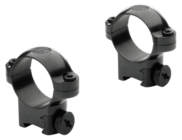 Picture of Leupold Ringmounts Rimfire Scope Ring Set .22 Rimfire Dovetail High 1" Tube Black Gloss Steel 