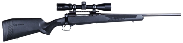 Picture of Savage Arms 110 Apex Hunter Xp 350 Legend 4+1 18", Matte Black Metal, Synthetic Stock, Vortex Crossfire Ii 3-9X40mm Scope 