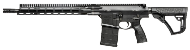 Picture of Daniel Defense Dd5 V3 7.62X51mm Nato 16" 20+1 Black Hard Coat Anodized Black Phosphate 6 Position W/Softtouch Overmolding Stock Black Polymer Grip 