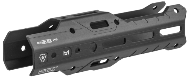 Picture of Strike Gridlokhg8.5 Gridlok Handguard 8.50" Ar-Platform Black Anodized Aluminum (No Sights) Mlok 