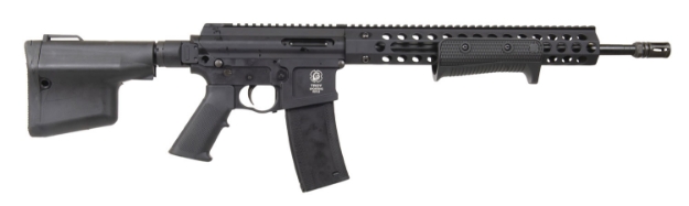 Picture of Troy Ind Par Optic Ready 223 Rem Caliber With 16" Barrel, 10+1 Capacity, Black Metal Finish, Black Troy Battleax Cqb Stock & Troy Battleax Control Grip Right Hand 