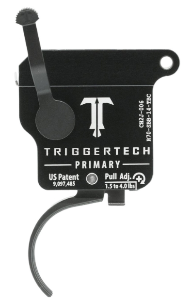 Picture of Triggertech Primary Single-Stage Traditional Curved Trigger With 1.50-4 Lbs Draw Weight For Remington 700 Right 