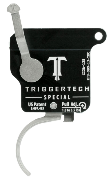 Picture of Triggertech Special Single-Stage Traditional Curved Trigger With 1-3.50 Lbs Draw Weight For Remington 700 Right 