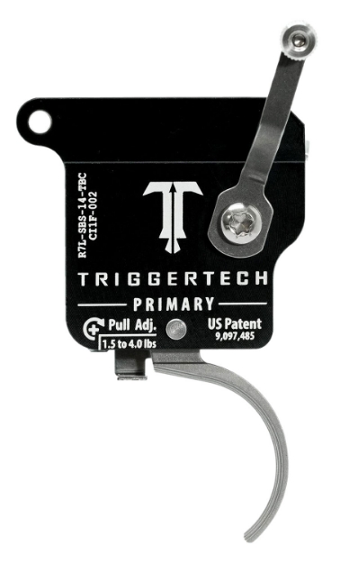 Picture of Triggertech Primary Single-Stage Traditional Curved Trigger With 1.50-4 Lbs Draw Weight For Remington 700 Left 