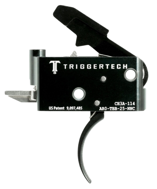 Picture of Triggertech Adaptable Primary Two-Stage Traditional Curved Trigger With 2.50-5 Lbs Draw Weight For Ar-15 Right 