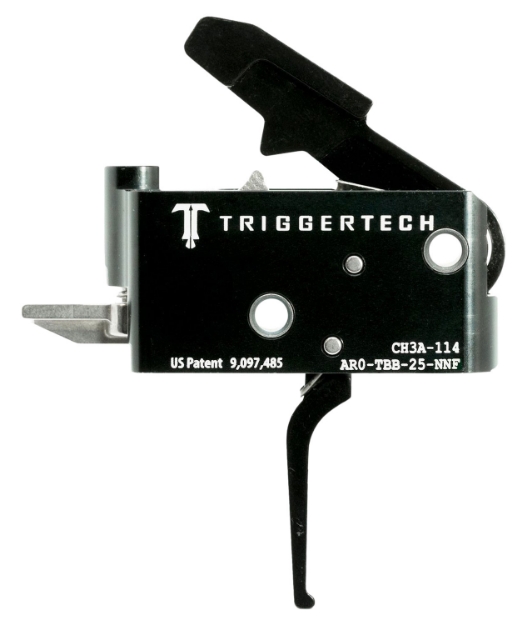 Picture of Triggertech Adaptable Primary Two-Stage Flat Trigger With 2.50-5 Lbs Draw Weight For Ar-15 Right 