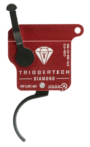 Picture of Triggertech Diamond Without Bolt Release Single-Stage Traditional Curved Trigger With 0.30-2 Lbs Draw Weight For Remington 700 Right 