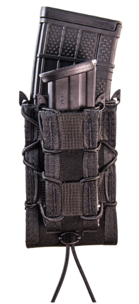 Picture of High Speed Gear Taco Double Decker Mag Pouch Double Black Nylon Molle Compatible W/ Rifle Compatible W/ Pistol 