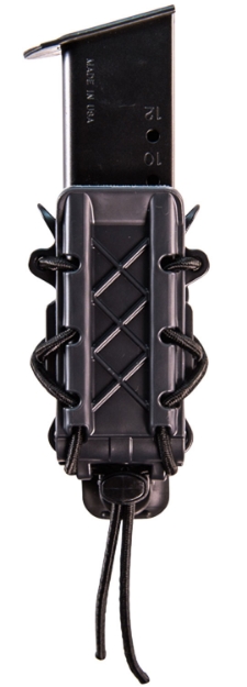 Picture of High Speed Gear Taco Mag Pouch Mini Single Black Polymer Belt Molle Belts 2" Wide Compatible W/ Pistol 