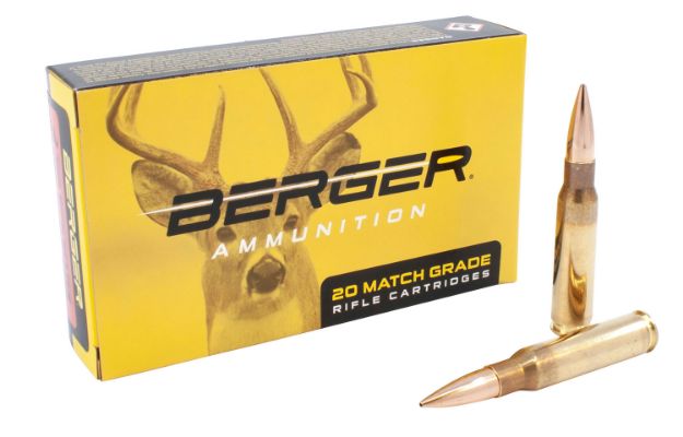 Picture of Berger Bullets Classic Hunter 308 Win 168 Gr Hybrid Boat-Tail (Hbt) 20 Per Box/ 10 Cs 