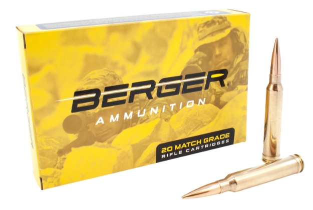 Picture of Berger Bullets Classic Hunter Subsonic 300 Win Mag 215 Gr Hybrid Boat-Tail (Hbt) 20 Per Box/ 10 Cs 