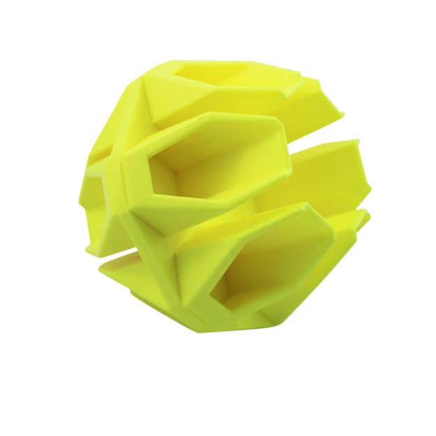 Picture of Birchwood Casey Ground Strike Hex Ball Pistol/Rifle Yellow Impact Enhancement Motion 