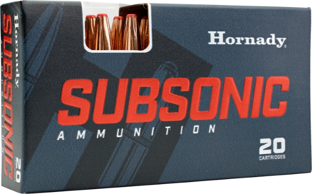 Picture of Hornady Subsonic Hunting 30-30 Win 175 Gr Sub-X (Sx) 20 Per Box/ 10 Cs 