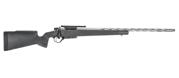 Picture of Seekins Precision Havak Pro Hunter Ph2 300 Win Mag Caliber With 3+1 Capacity, 26" Fluted Barrel, Stainless Steel Metal Finish & Black Synthetic Stock Right Hand (Full Size) 