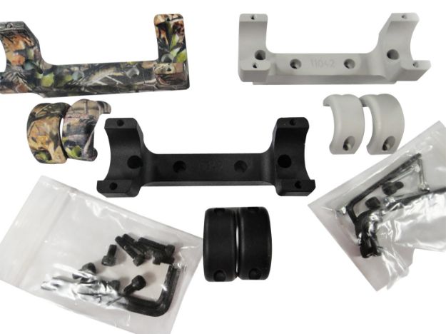 Picture of Dnz Game Reaper-Traditions Scope Mount/Ring Combo Matte Black 1" 