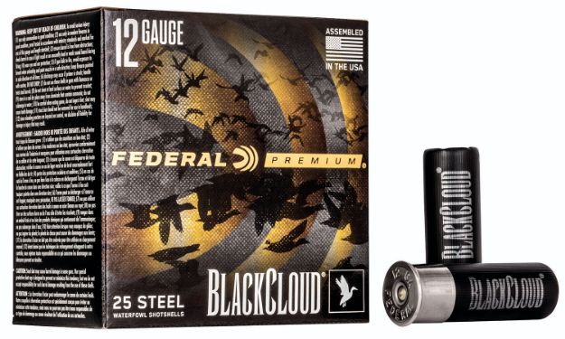 Picture of Federal Premium Black Cloud Fs 12 Gauge 2.75" 1 1/8 Oz 2 Shot 25 Per Box/ 10 Cs 