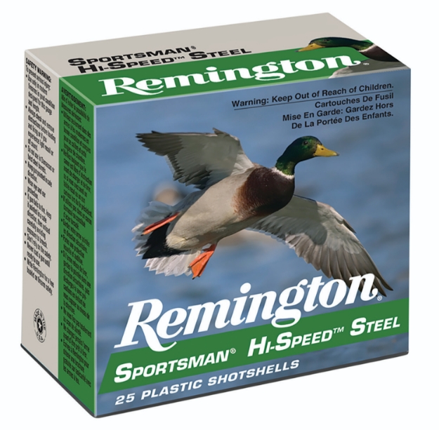 Picture of Remington Ammunition Sportsman Hi-Speed Waterfowl 12 Gauge 2.75" 1 1/8 Oz 2 Shot 25 Per Box/ 10 Cs 