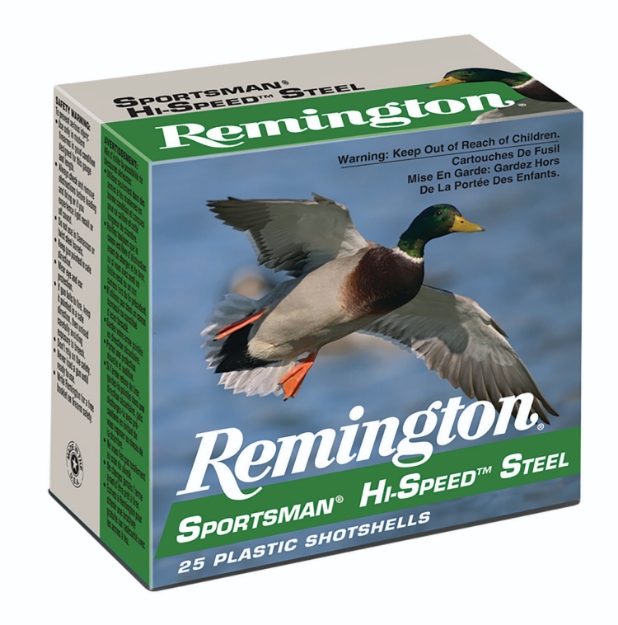 Picture of Remington Ammunition Sportsman Hi-Speed Waterfowl 12 Gauge 2.75" 1 1/8 Oz 4 Shot 25 Per Box/ 10 Cs 