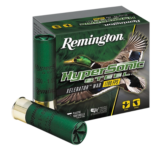 Picture of Remington Ammunition Hypersonic Steel Waterfowl 12 Gauge 3.50" 1 3/8 Oz 2 Shot 25 Per Box/ 10 Cs 