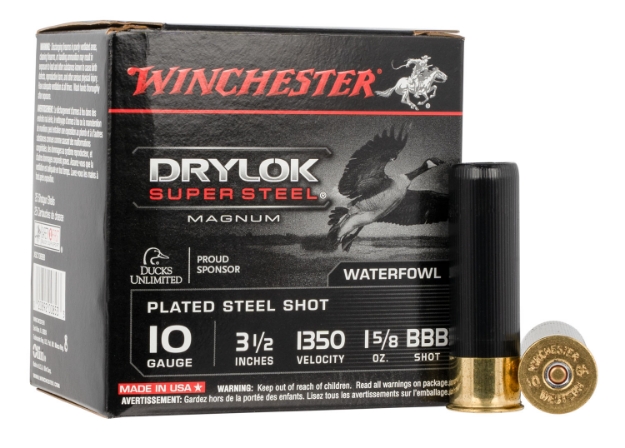 Picture of Winchester Ammo Drylock Super Magnum 10 3.50" 1 5/8 Oz Bbb Shot 25 Per Box/ 10 Cs 