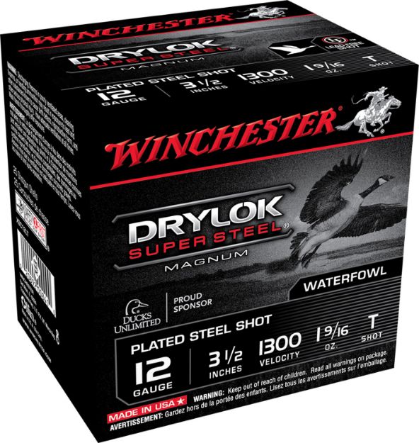 Picture of Winchester Ammo Drylock Super Magnum 12 Gauge 3.50" 1 9/16 Oz 1300 Fps T Shot 25 Bx/10 Cs 