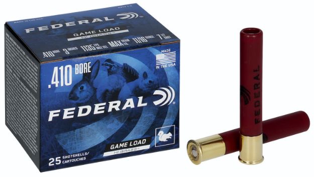 Picture of Federal Game-Shok High Brass 410 Gauge 3" 11/16 Oz 1135 Fps 7.5 Shot 25 Bx/10 Cs 