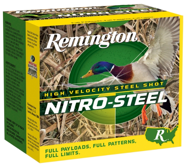 Picture of Remington Ammunition Nitro-Steel High Velocity 12 Gauge 2.75" 1 1/4 Oz Bb Shot 25 Per Box/ 10 Cs 