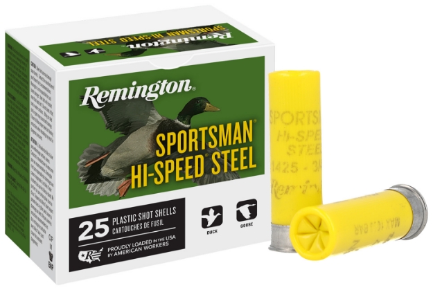 Picture of Remington Ammunition Sportsman Hi-Speed Waterfowl 20 Gauge 2.75" 3/4 Oz 7 Shot 25 Per Box/ 10 Cs 