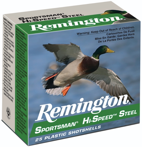 Picture of Remington Ammunition Sportsman Hi-Speed Waterfowl 12 Gauge 3" 1 3/8 Oz 2 Shot 25 Per Box/ 10 Cs 