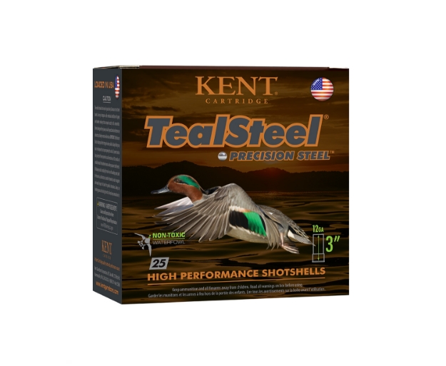 Picture of Kent Cartridge Teal Steel Waterfowl 12 Gauge 3" 1 1/4 Oz 5 Shot 25 Per Box/ 10 Cs 