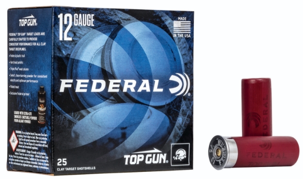 Picture of Federal Top Gun Target Load 12 Gauge 2.75" 7/8 Oz 8 Shot 25 Per Box/ 10 Cs 