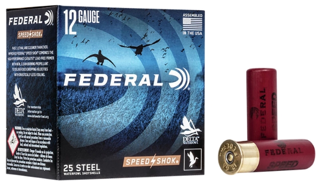 Picture of Federal Speed-Shok Waterfowl 12 Gauge 3" 1 1/4 Oz Bbb Shot 25 Per Box/ 10 Cs 