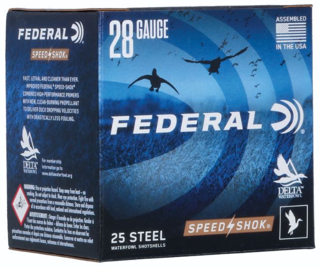 Picture of Federal Speed-Shok Waterfowl 28 Gauge 2.75" 5/8 Oz 6 Shot 25 Per Box/ 10 Cs 