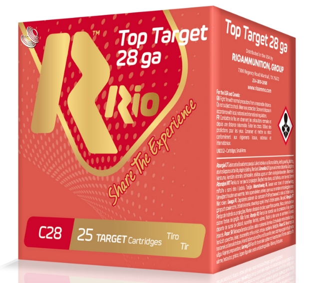 Picture of Rio Ammunition Top Target Field Load 28 Gauge 2.75" 3/4 Oz 7.5 Shot 25 Per Box/ 10 Cs 