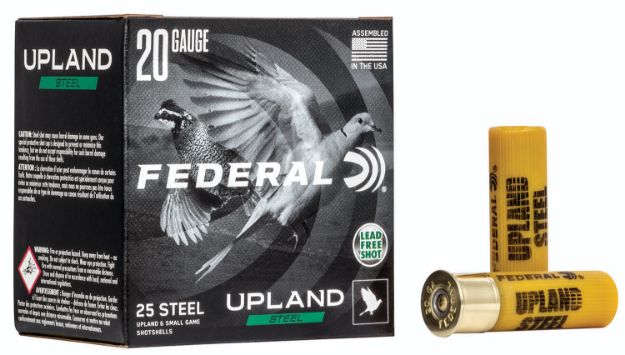 Picture of Federal Upland Field & Range 20 Gauge 2.75" 3/4 Oz 1500 Fps 6 Shot 25 Bx/10 Cs 