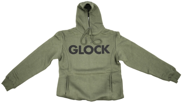 Picture of Glock Traditional Hoodie Od Green Long Sleeve Small 