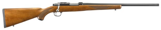 Picture of Ruger 77/22 22 Hornet 6+1 Capacity, 20" Threaded Barrel, Blued Alloy Steel, Integral Scope Mount On A Solid Steel Receiver, American Walnut Stock 