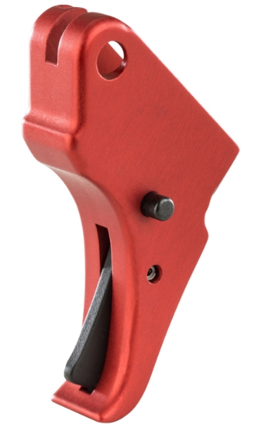 Picture of Apex Tactical Action Enhancement Trigger & Duty/Carry Kit Drop-In Trigger With 1-2 Lbs Draw Weight & Red Finish For S&W M&P Shield 